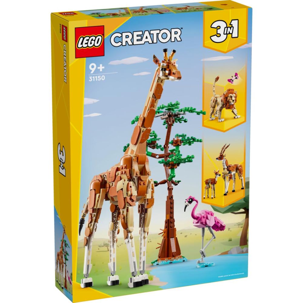 LEGO® Creator - Диви животни от сафари (31150)