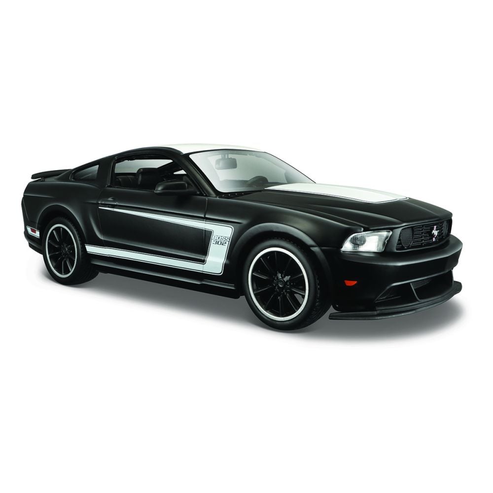 Количка Maisto Ford Mustang Boss 302, 1:24, Матово черно