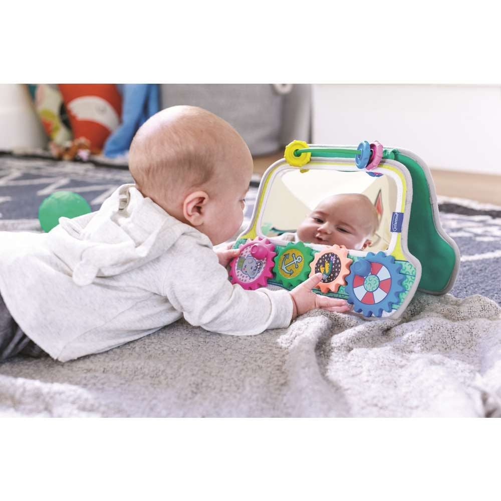 Сензорна играчка 2 в 1, B Kids, огледало и лодка
