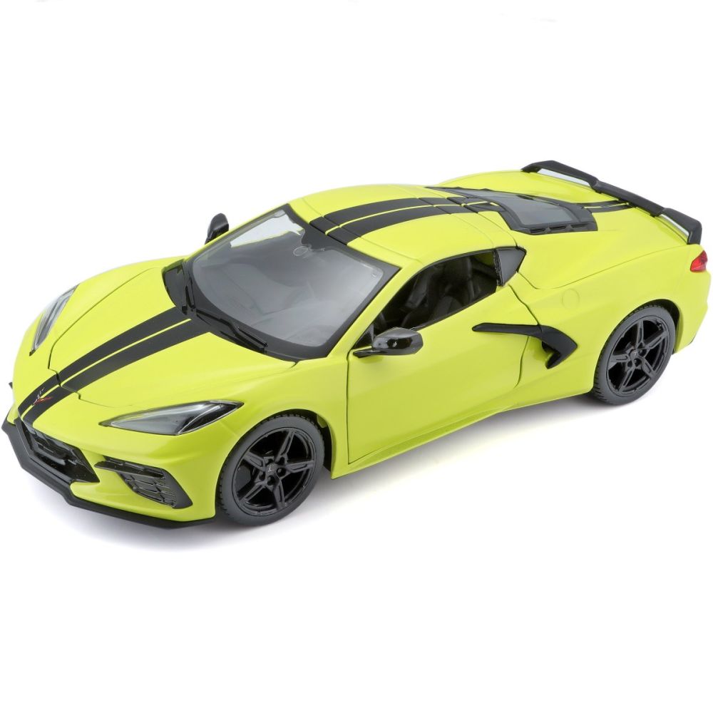 Количка Maisto, Chevrolet Corvette Stingray Coupe, 1:24, Жълта