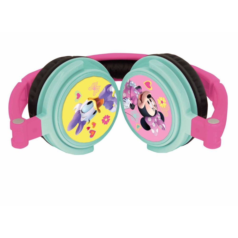 Сгъваеми слушалки, Lexibook, с кабел, Disney Minnie Mouse