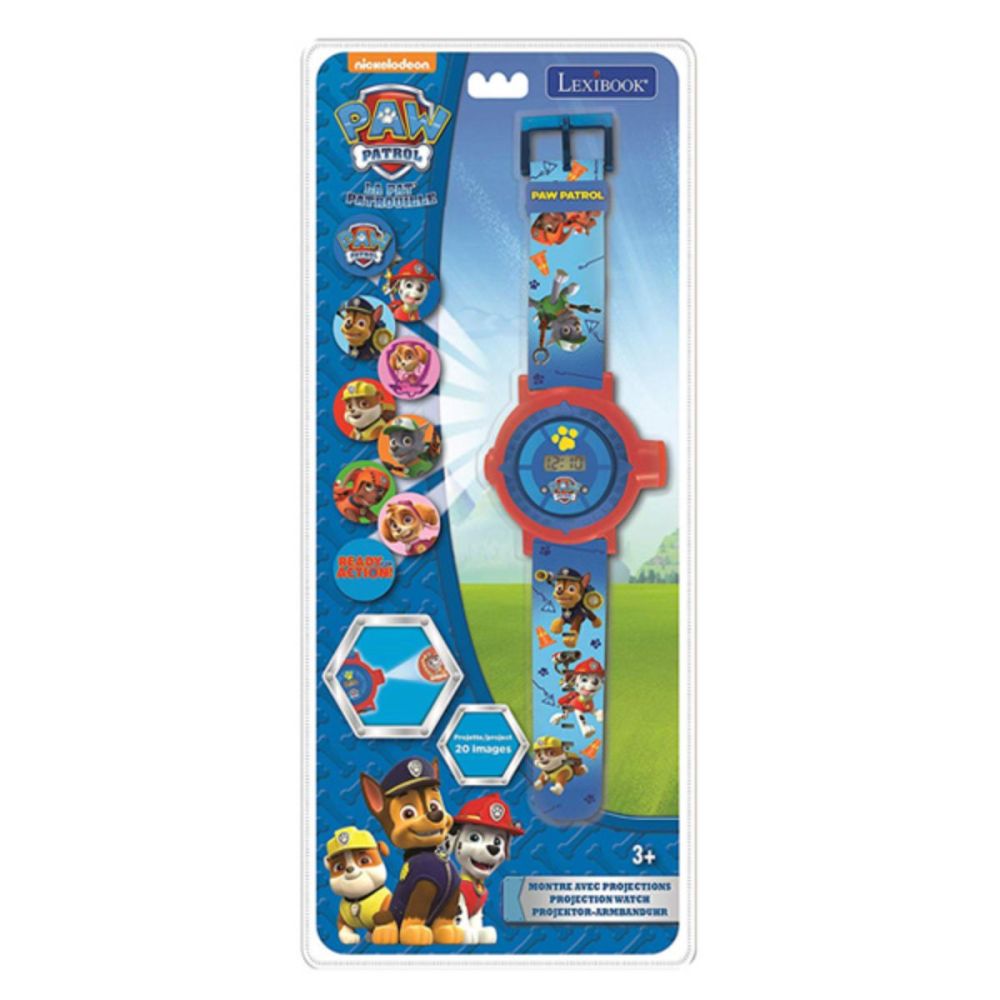 Цифров часовник, Lexibook, Paw Patrol, с проектор