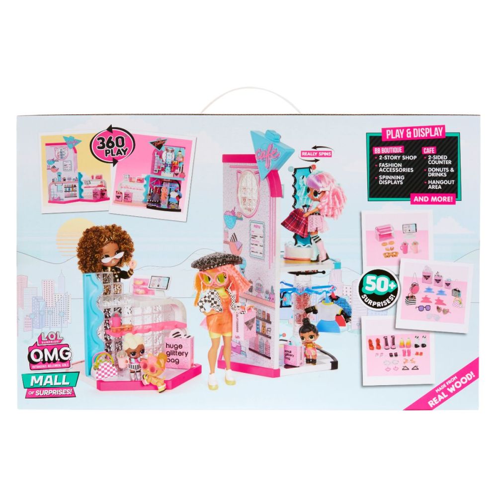 LOL Surprise OMG Mall Of Surprises, комплект за игра с 50 изненади