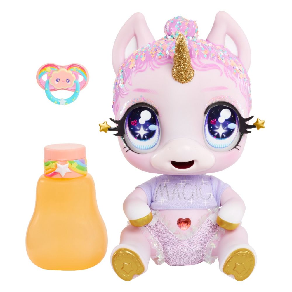 Кукла бебе Glitter Babyz Unicorn, Rainbow Jewels Daydreamer, 581550EUC