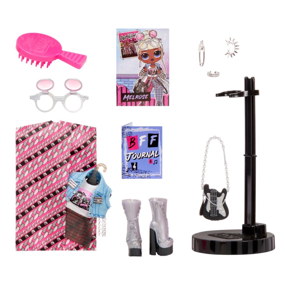 Кукла LOL Surprise OMG с 20 изненади, Серия 6, Melrose, 581864EUC