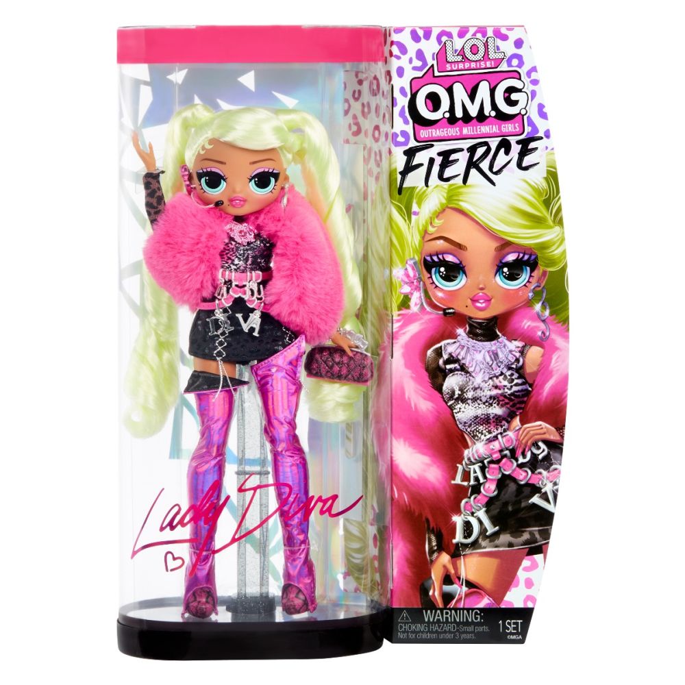 Кукла LOL Surprise OMG Fierce, Lady Diva, 585275EUC
