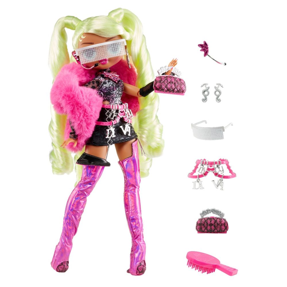 Кукла LOL Surprise OMG Fierce, Lady Diva, 585275EUC