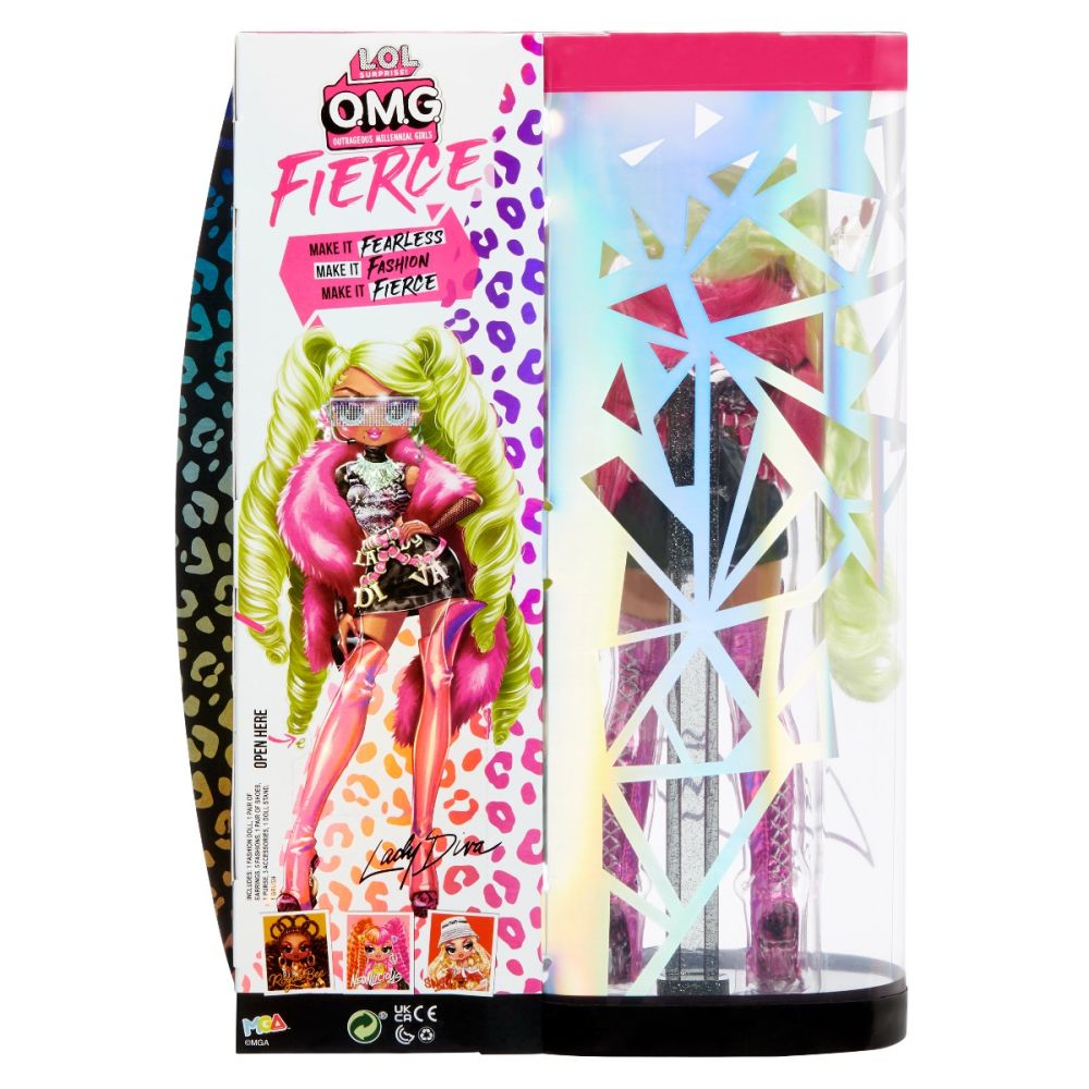 Кукла LOL Surprise OMG Fierce, Lady Diva, 585275EUC