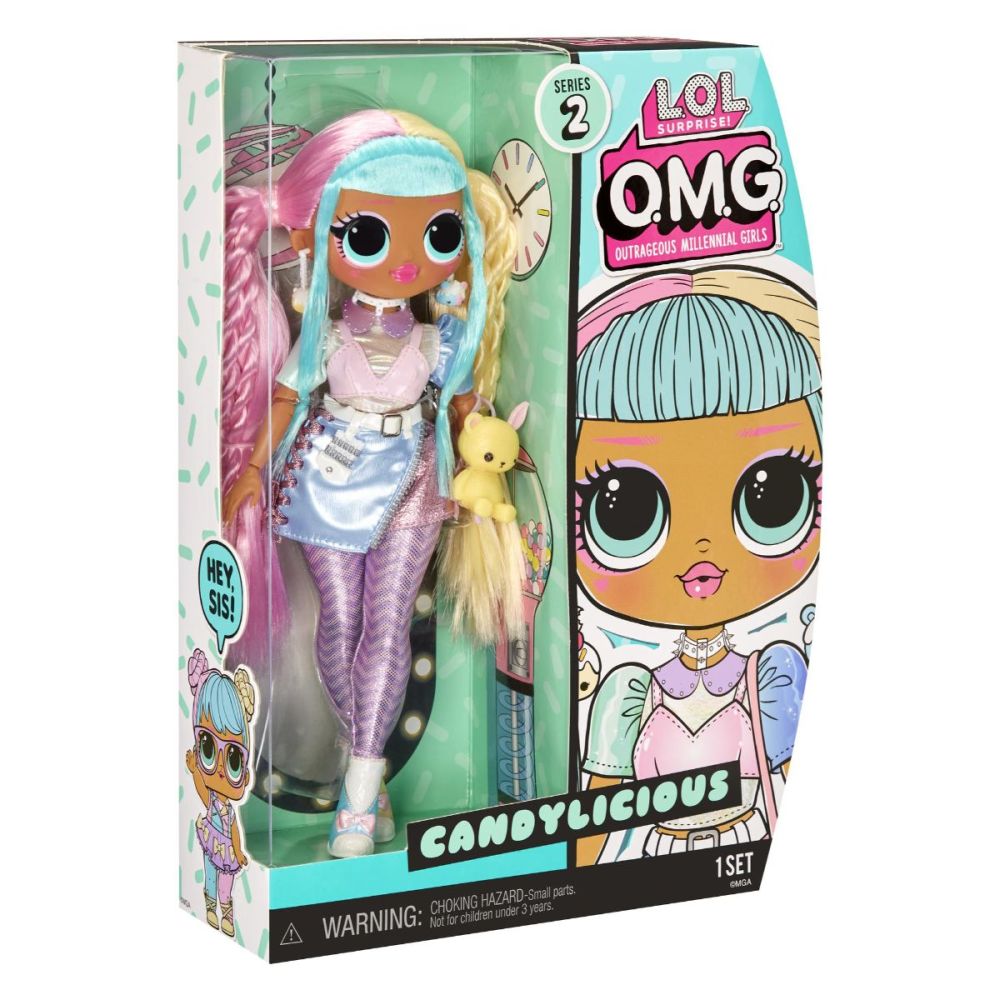 Кукла LOL Surprise OMG Candylicious, Серия 2, 586111EUC