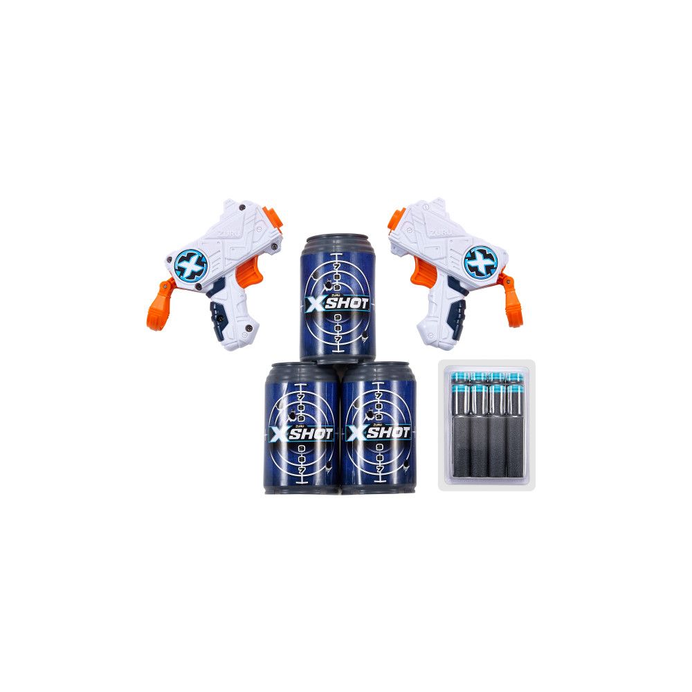 Комплект пистолети X-Shot Micro с 8 Стрелички и 3 Кутии