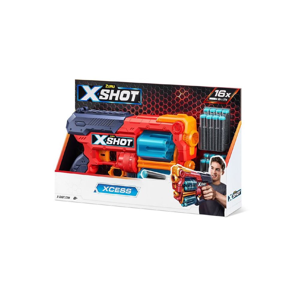 Бластер X-Shot Excel Excess TK 12, 16 снаряда