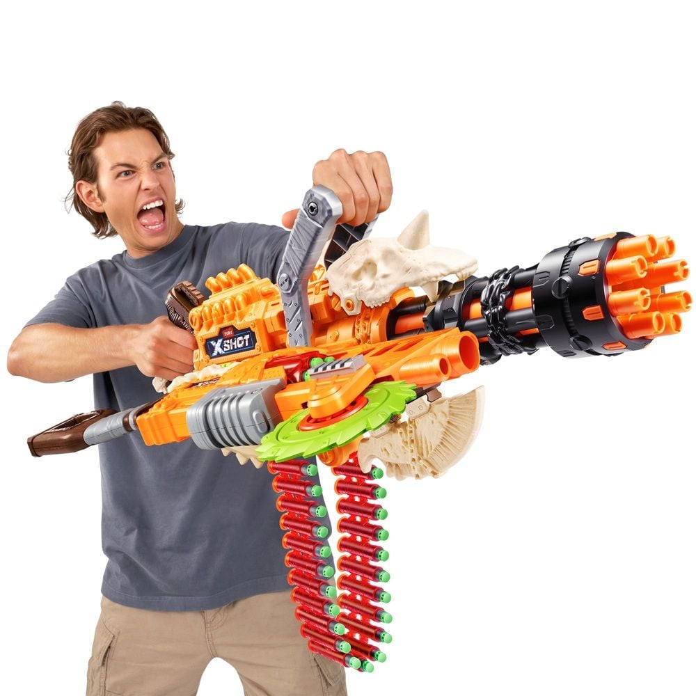 Играчка оръжие X-Shot, Horror Fire Dread Hammer, 48 снаряда