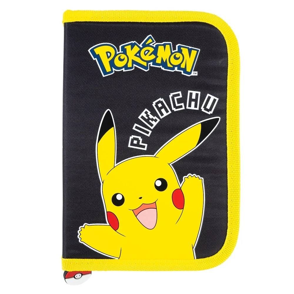 Ученически несесер с 1 цип, необорудван, 2 отделения, St Majewski, Pokemon