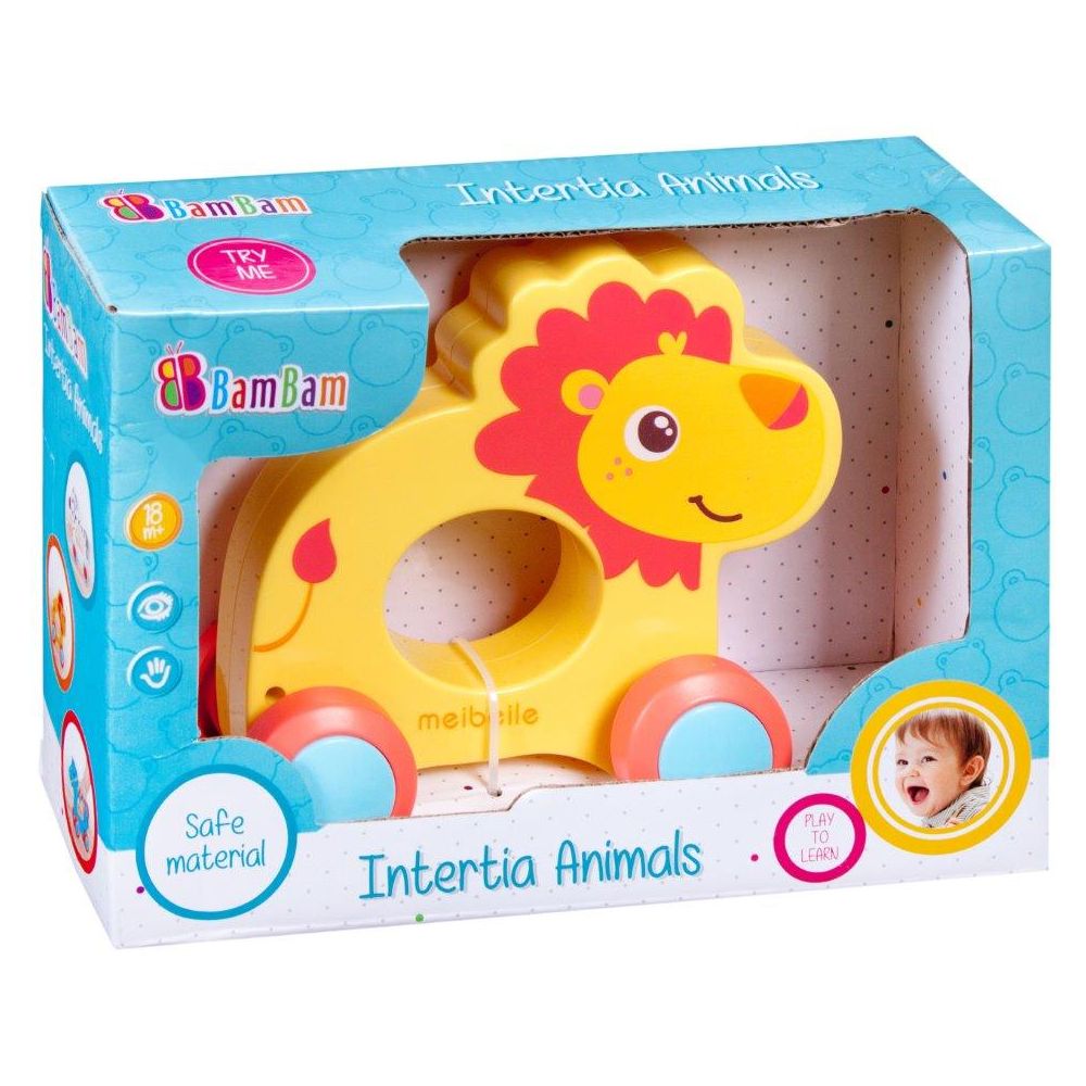 Бебешка играчка BamBam, Лъв на колела