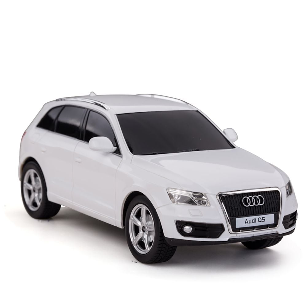 Количка с дистанционно управление Rastar Audi Q5, Бяла, 1:24