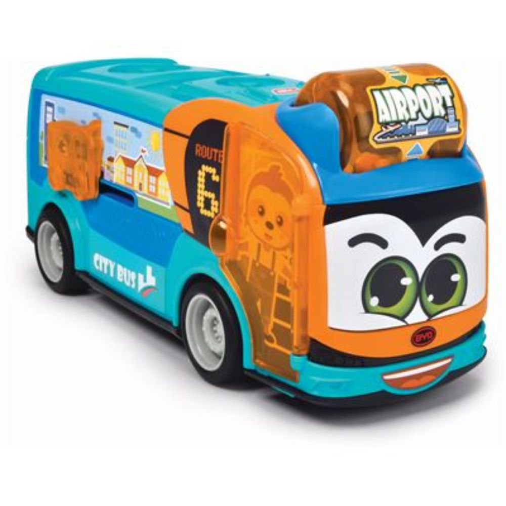 Бебешка играчка, автобус, Abc, Byd City Bus