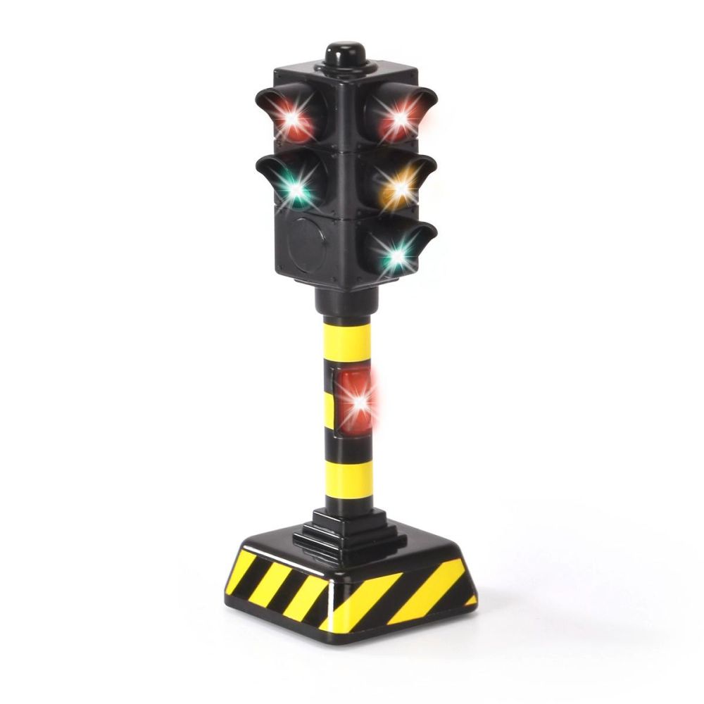 Светофар със звуци и светлини, Dickie Toys, 12 см