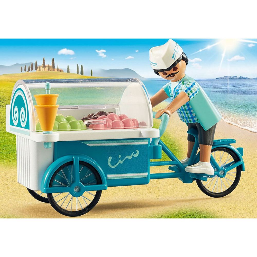 Комплект Playmobil Family Fun Summer Villa - Мобилна машина за сладолед