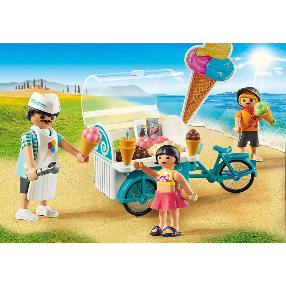 Комплект Playmobil Family Fun Summer Villa - Мобилна машина за сладолед