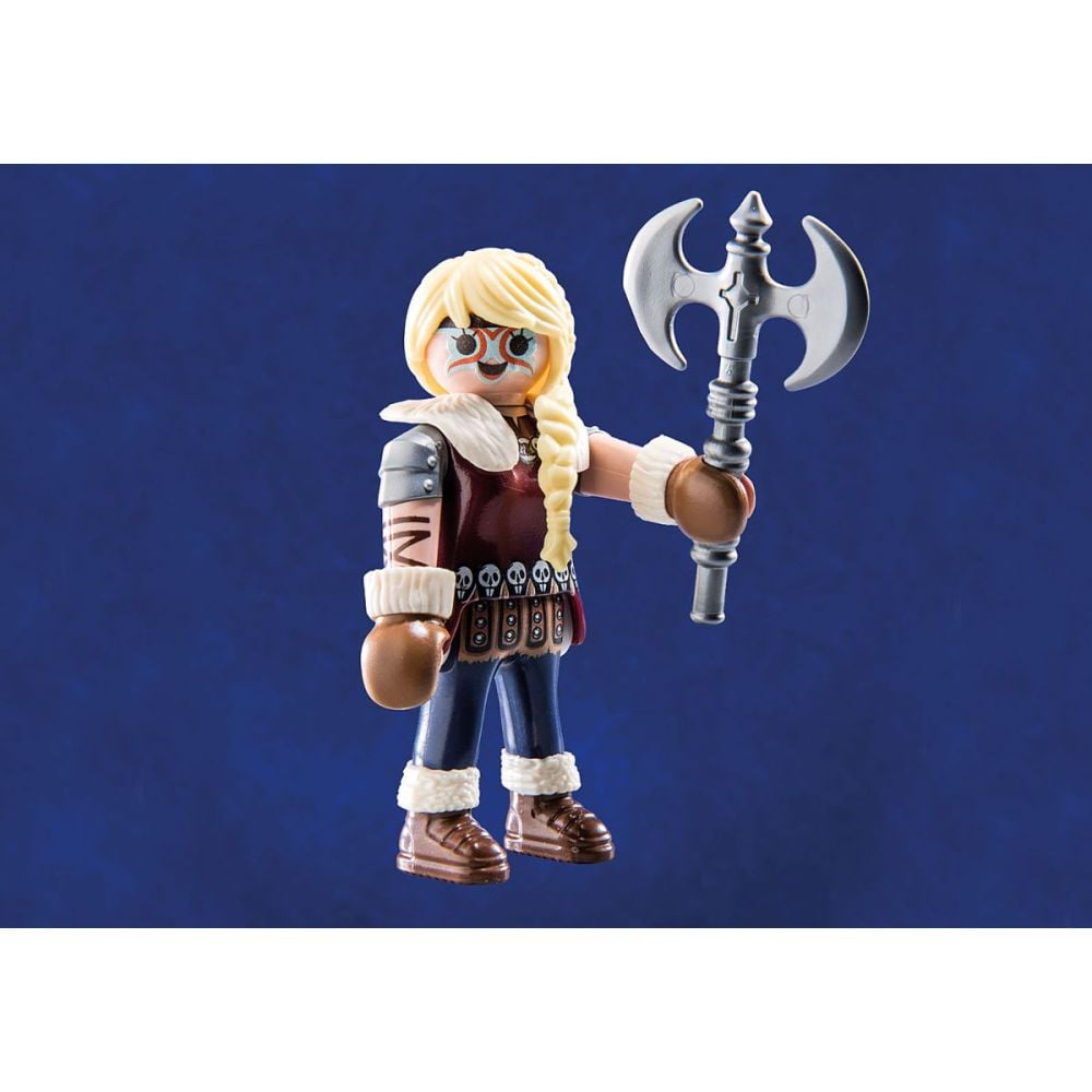 Комплект Playmobil Dragons - Надпревара с дракони: Astrid и Stormfly