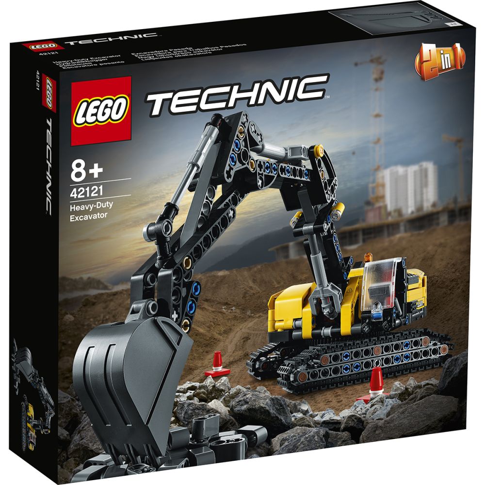 LEGO® Technic - Тежкотоварен екскаватор (42121)