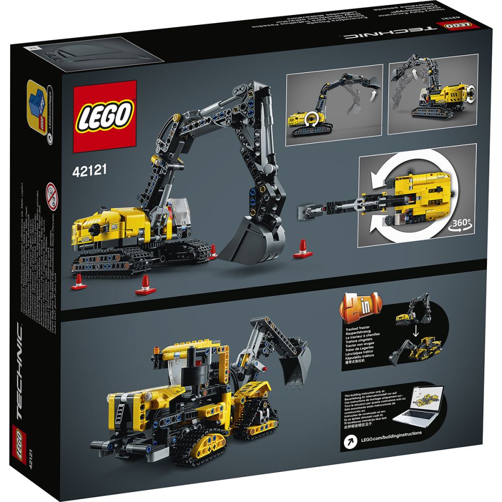 LEGO® Technic - Тежкотоварен екскаватор (42121)