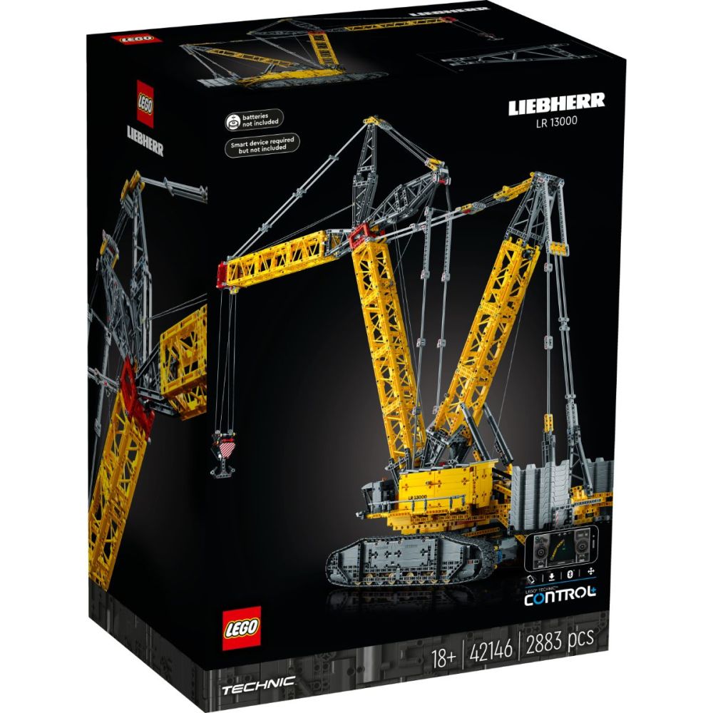 LEGO® Technic - Кран с гъсеничен ход Liebherr LR 13000 (42146)
