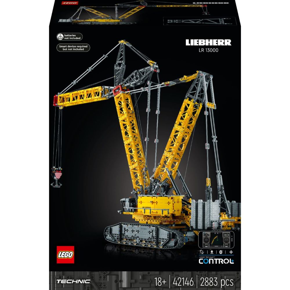 LEGO® Technic - Кран с гъсеничен ход Liebherr LR 13000 (42146)
