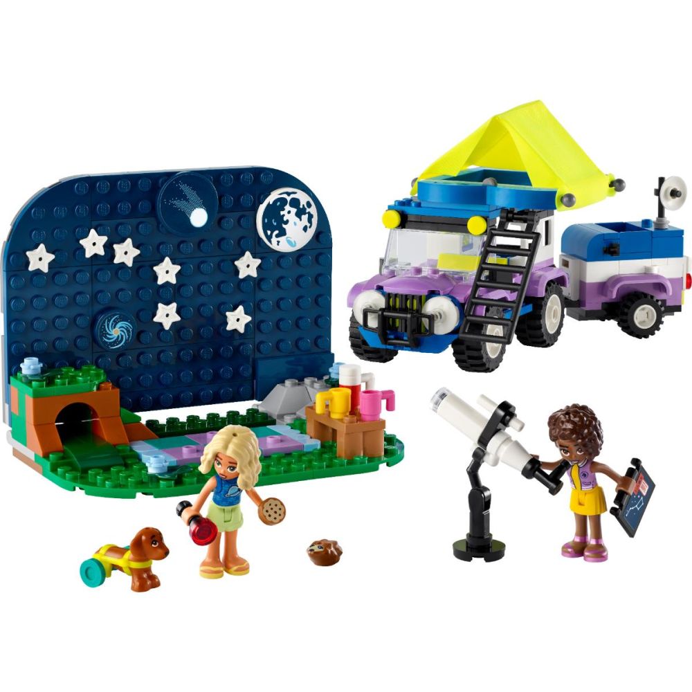 LEGO® Friends - Къмпинг джип за наблюдение на звездите (42603)