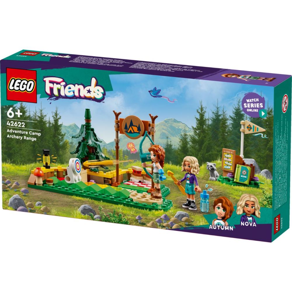 LEGO® Friends - Лагер за приключения – място за стрелба с лък (42622)
