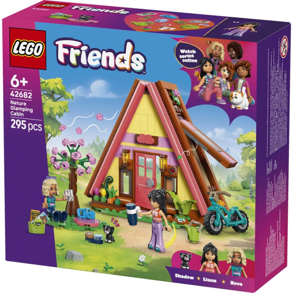 LEGO® Friends - Хижа за луксозен къмпинг сред природата (42682)
