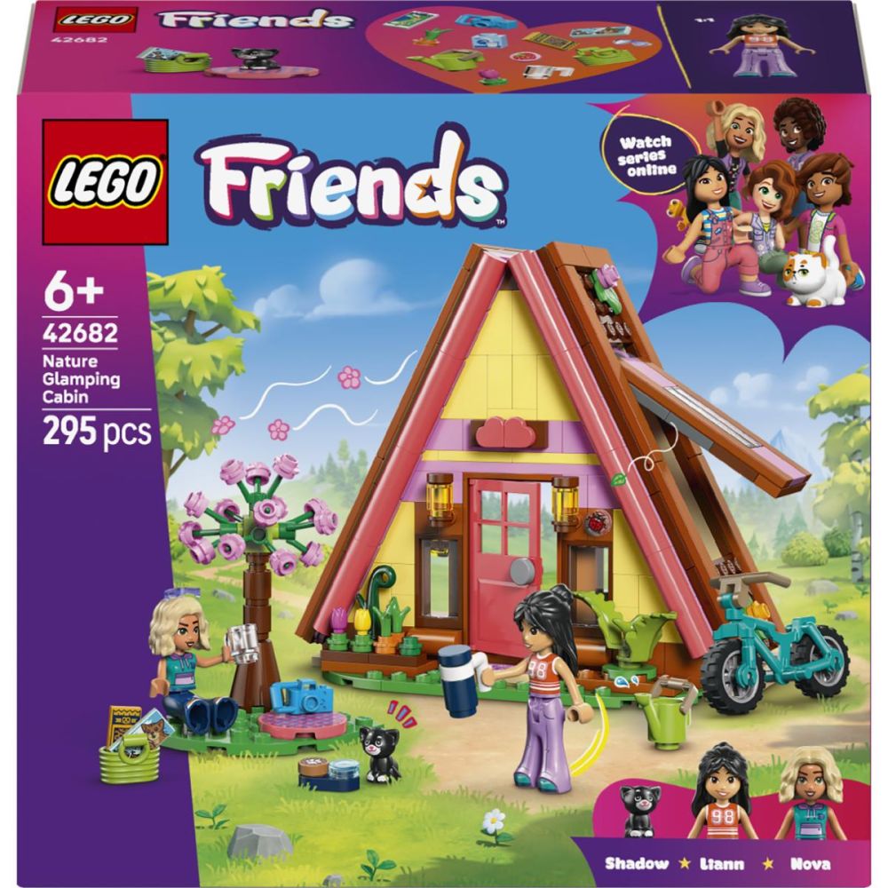 LEGO® Friends - Хижа за луксозен къмпинг сред природата (42682)
