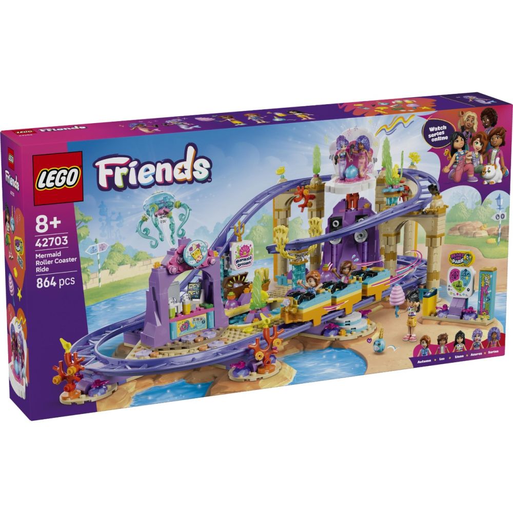 LEGO® Friends - Скоростно влакче с русалка (42703)