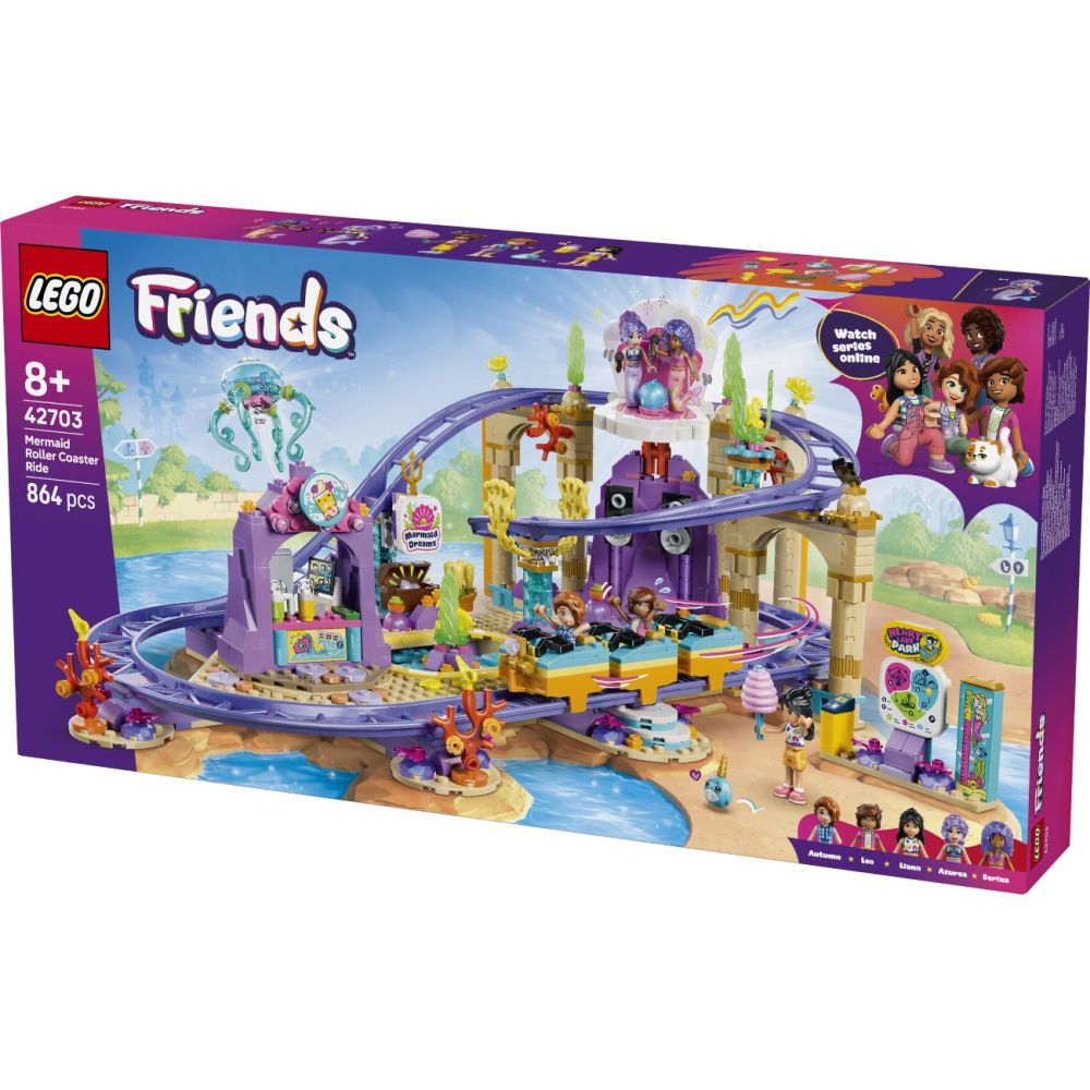 LEGO® Friends - Скоростно влакче с русалка (42703)