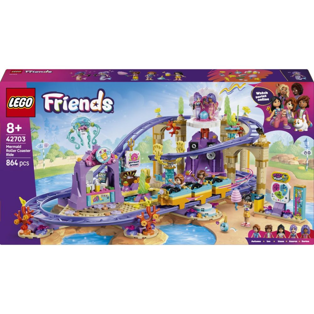 LEGO® Friends - Скоростно влакче с русалка (42703)