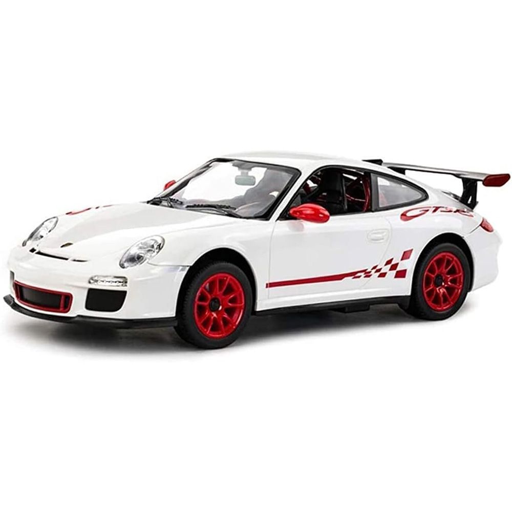 Количка с дистанционно Rastar, Porsche GT3 RS, Бяла