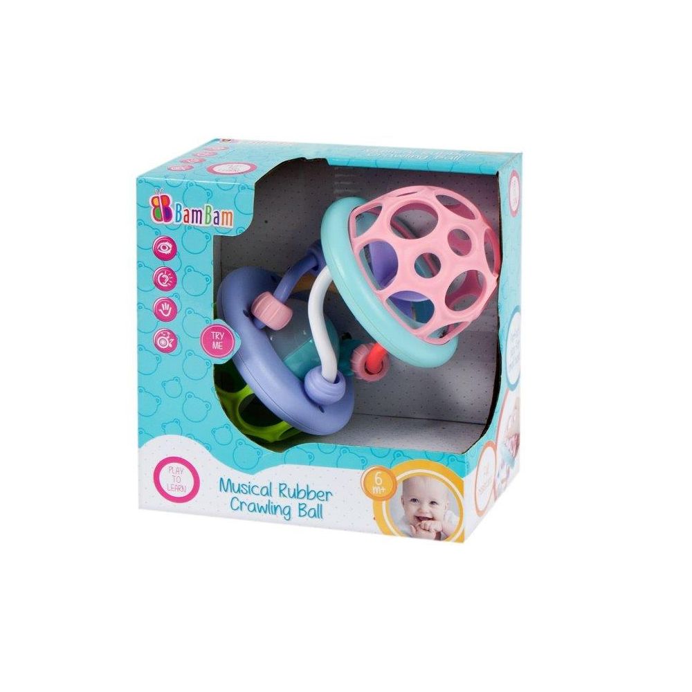 Бебешка играчка BamBam, Топка със занимания