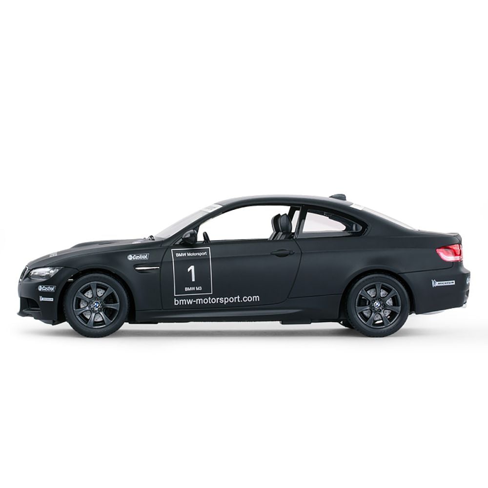 Количка с дистанционно Rastar BMW M3, Черна, 1:14