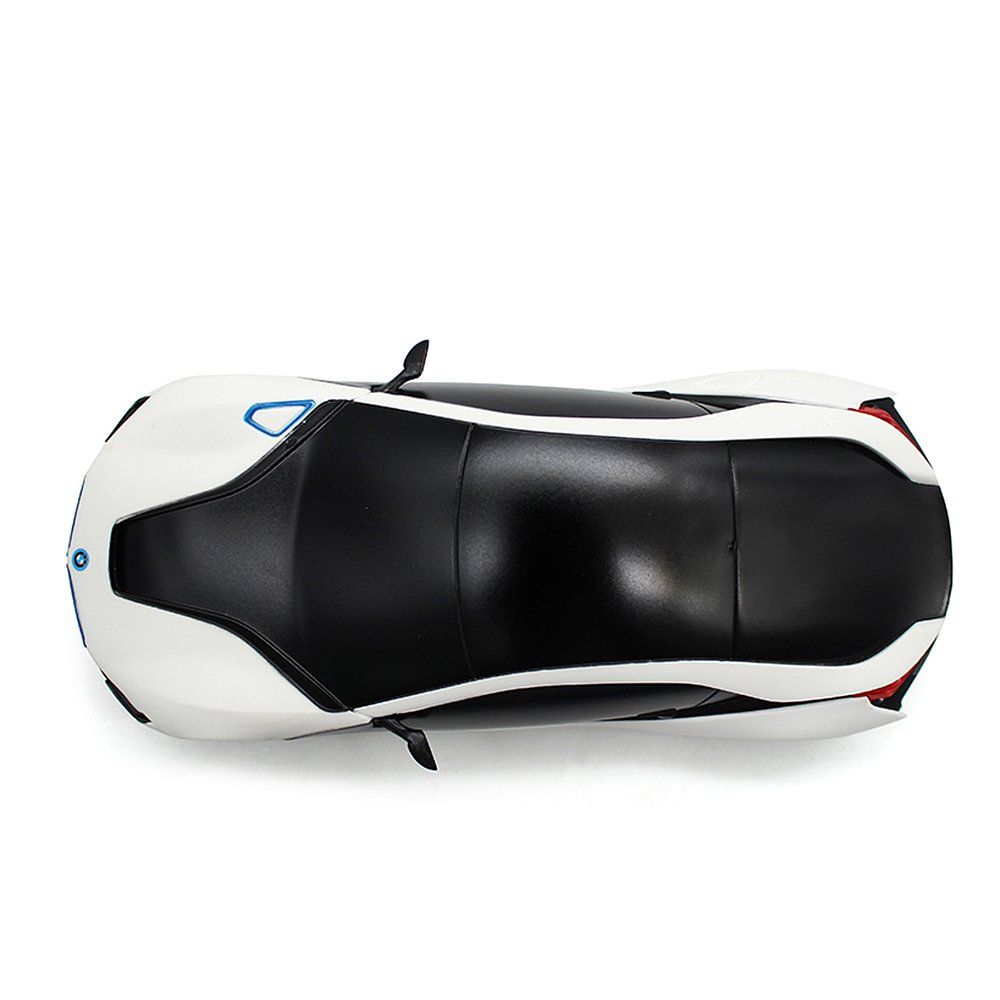 Количка с дистанционно управление Rastar, BMW I8-UV Sensitive Collection, 1:24, Бяла