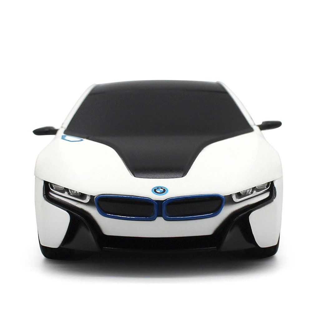Количка с дистанционно управление Rastar, BMW I8-UV Sensitive Collection, 1:24, Бяла