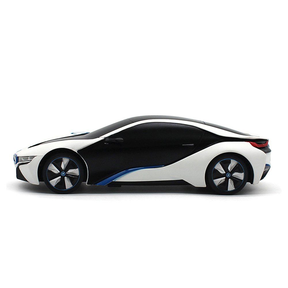 Количка с дистанционно управление Rastar, BMW I8-UV Sensitive Collection, 1:24, Бяла