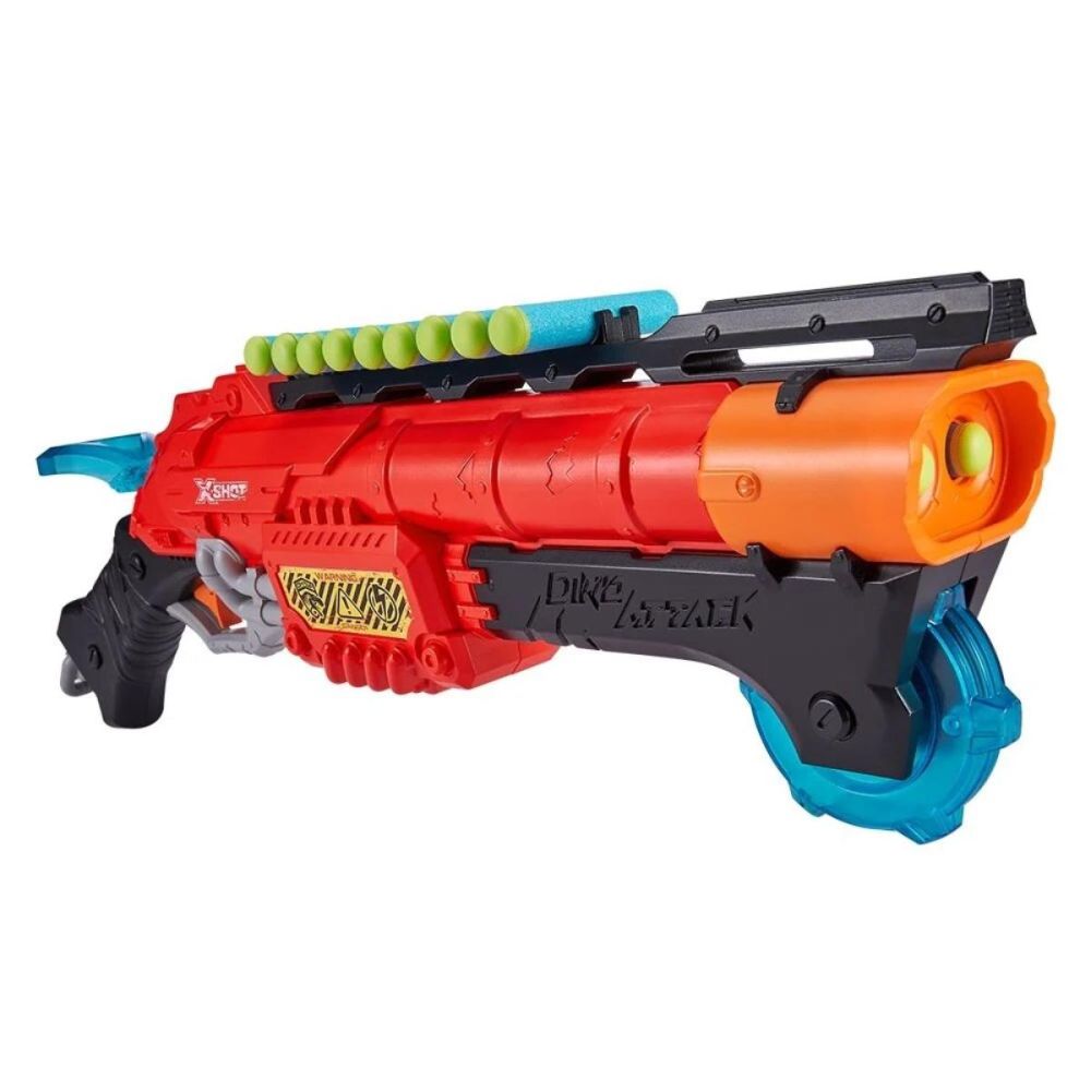 Бластер X-Shot Dino Attack Claw Hunter, 24 снаряда