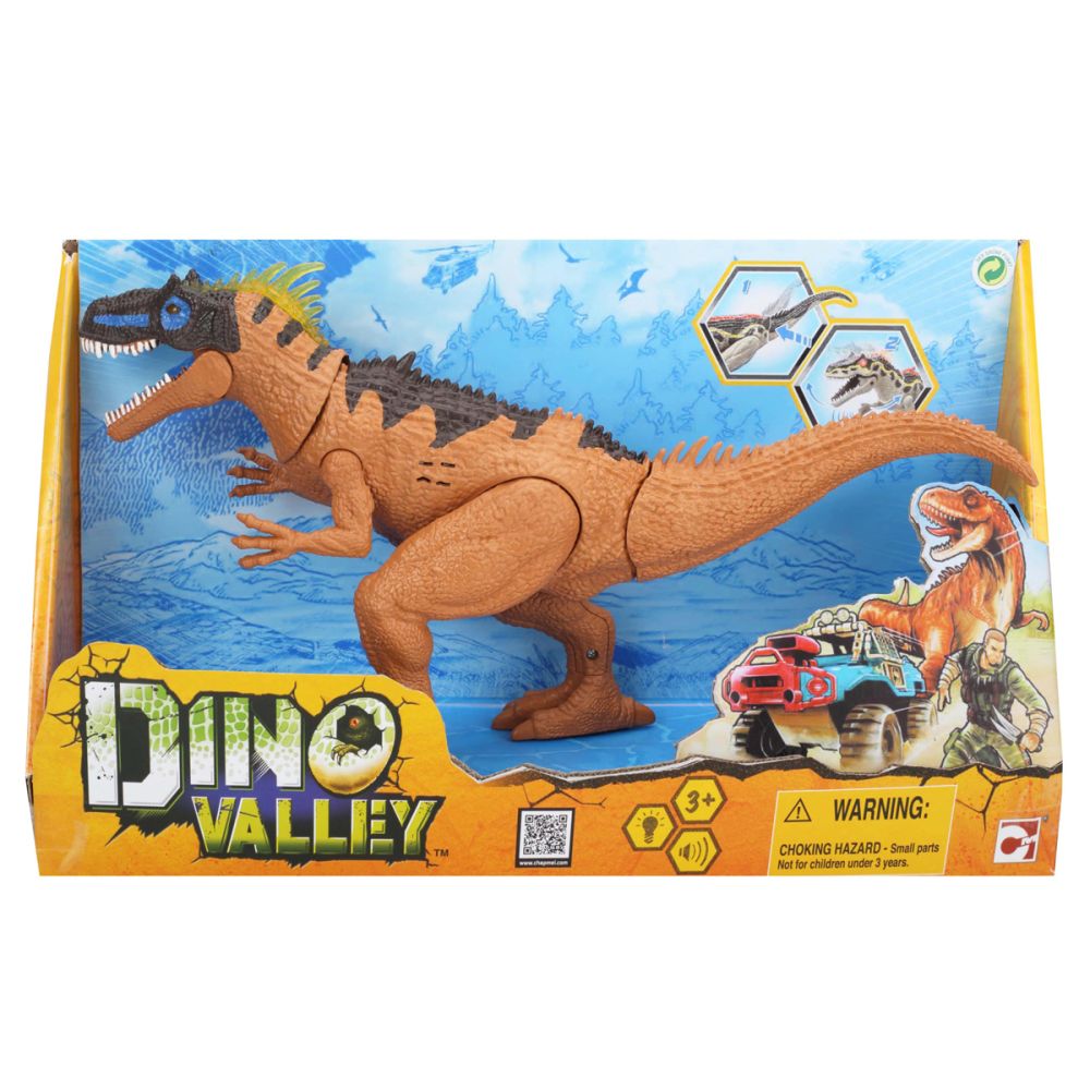 Фигурка Dino Valley, Динозавър със звуци и светлини