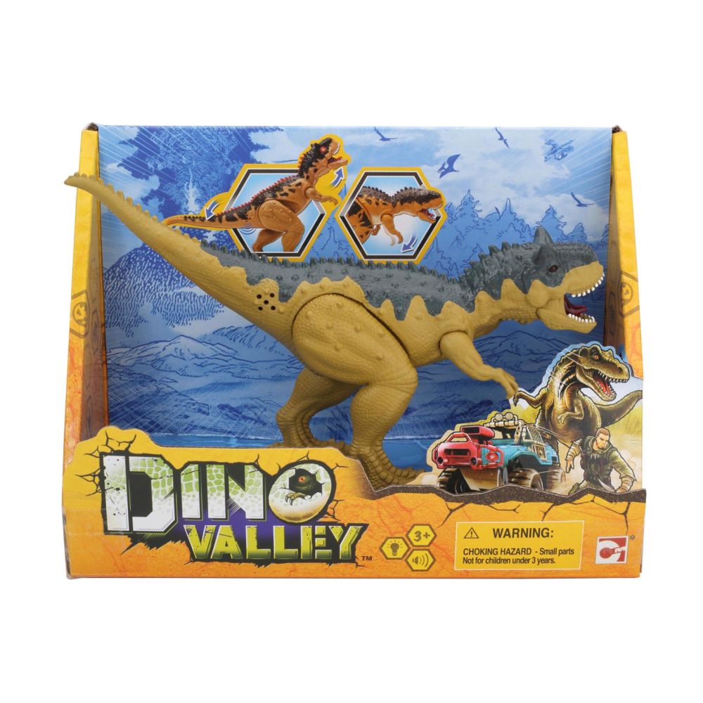 Фигурка Dino Valley, Мега динозавър със звуци и светлини