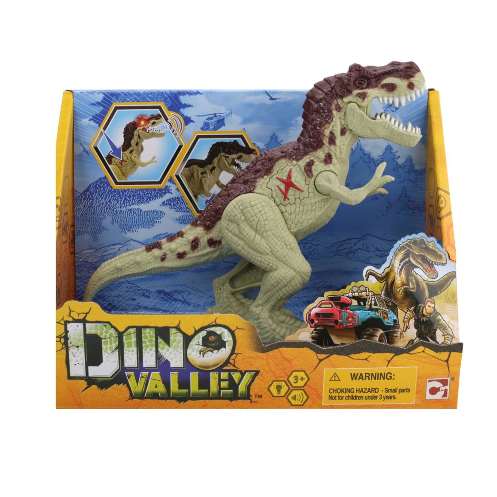 Фигурка Dino Valley, Мега динозавър със звуци и светлини