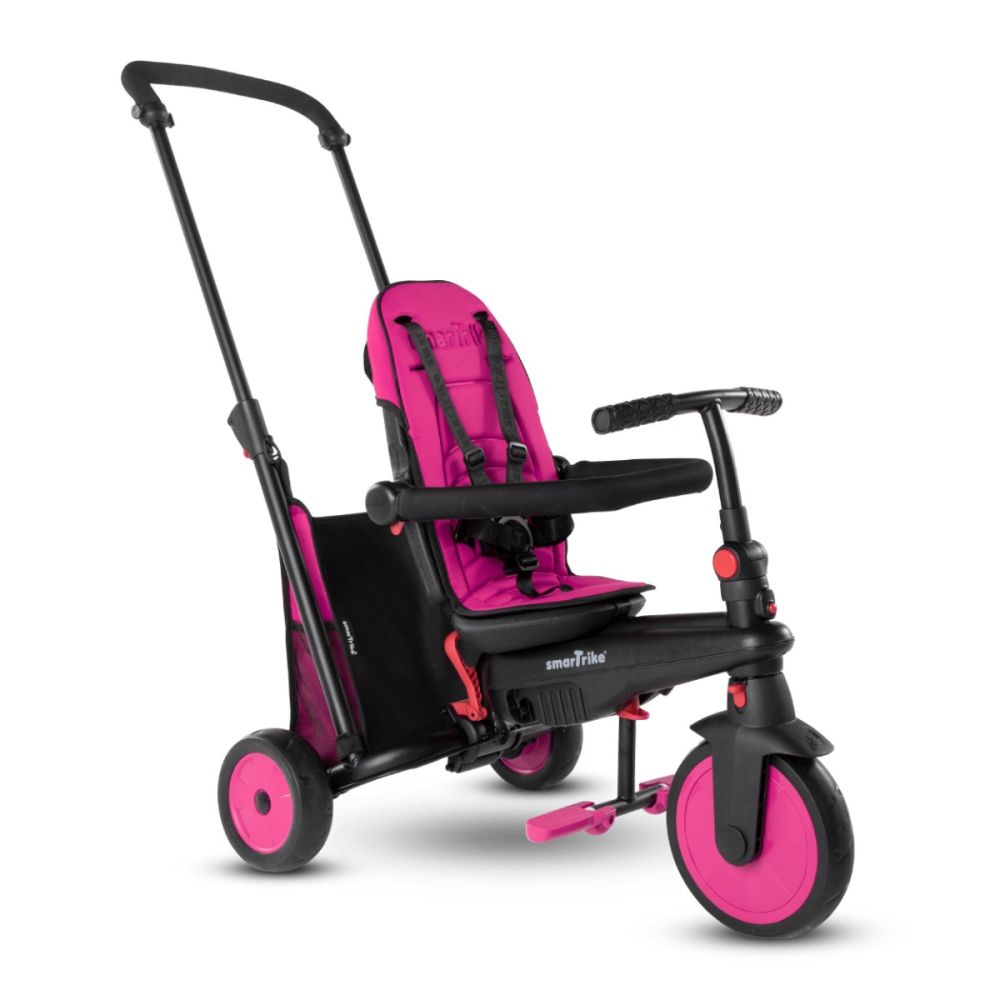 Сгъваема триколка 6 в 1, Smart Trike, Pink