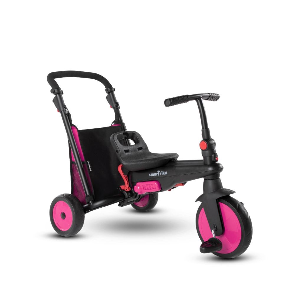 Сгъваема триколка 6 в 1, Smart Trike, Pink
