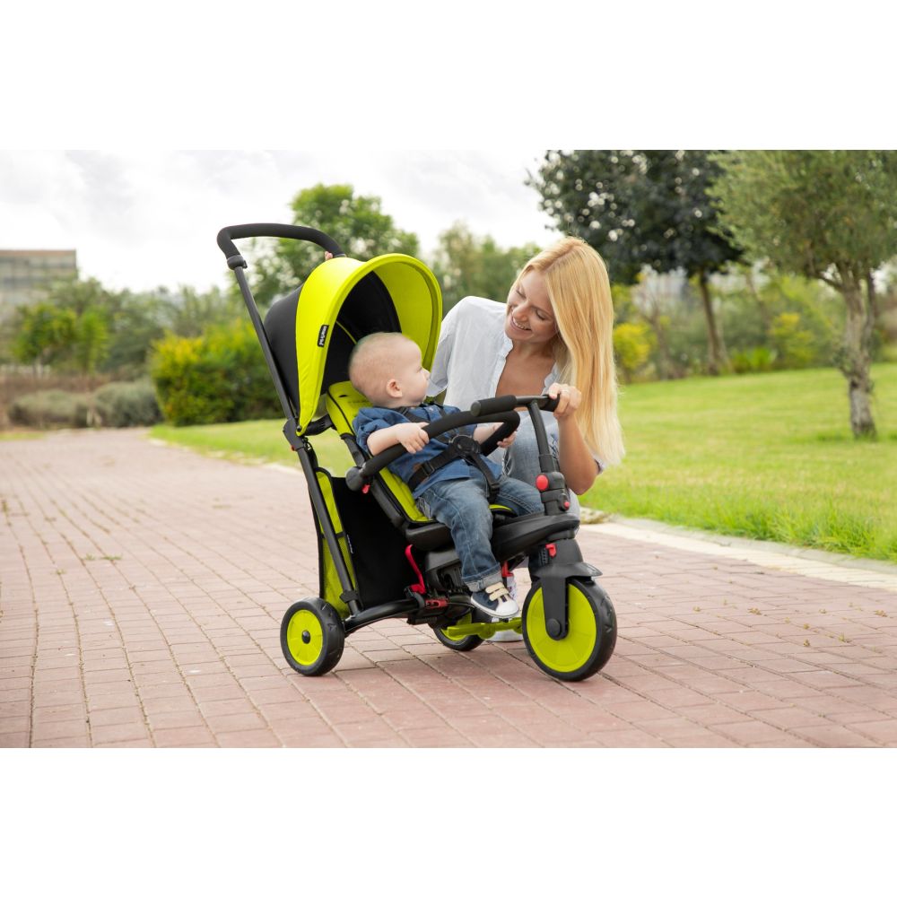 Сгъваема триколка 6 в 1, Smart Trike, Green