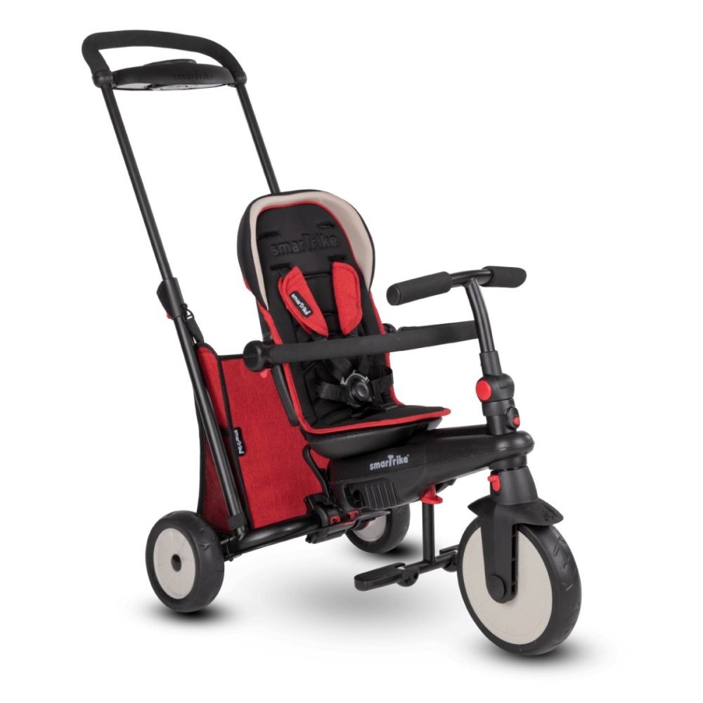 Сгъваема триколка 7 в 1, Smart Trike, Melange Red
