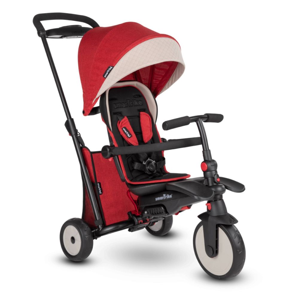 Сгъваема триколка 7 в 1, Smart Trike, Melange Red